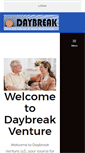 Mobile Screenshot of daybreakventure.com